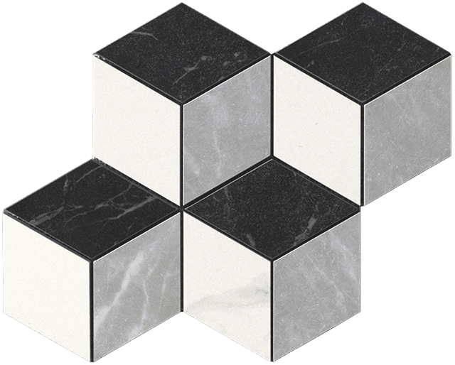 Esagoni 3D Marmoker | Casalgrande Padana Esagoni 3D Marmoker | Casalgrande Padana