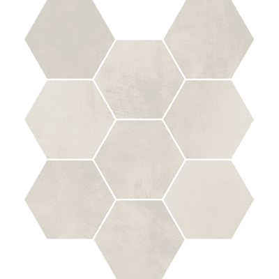 Fusion Mosaico Esagoni White | Casalgrande Padana Fusion Mosaico Esagoni White | Casalgrande Padana