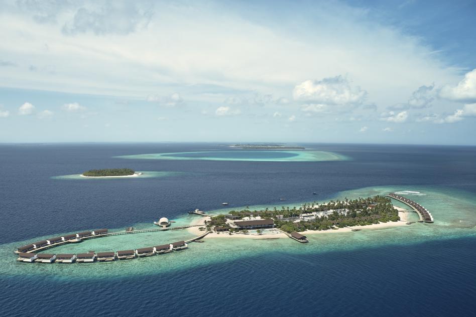 Westin Maldives Miriandhoo Resort : une architecture luxueuse et durable | Casalgrande Padana