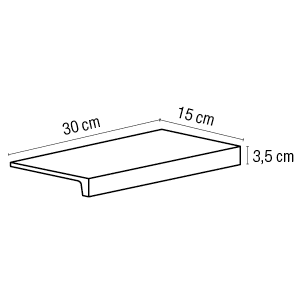 Petra Terminale Pezzo unico pressato | Casalgrande Padana Petra Terminale Pezzo unico pressato | Casalgrande Padana
