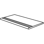 Angolare Toro Con Bordo Antiscivolo | Casalgrande Padana Angolare Toro Con Bordo Antiscivolo | Casalgrande Padana