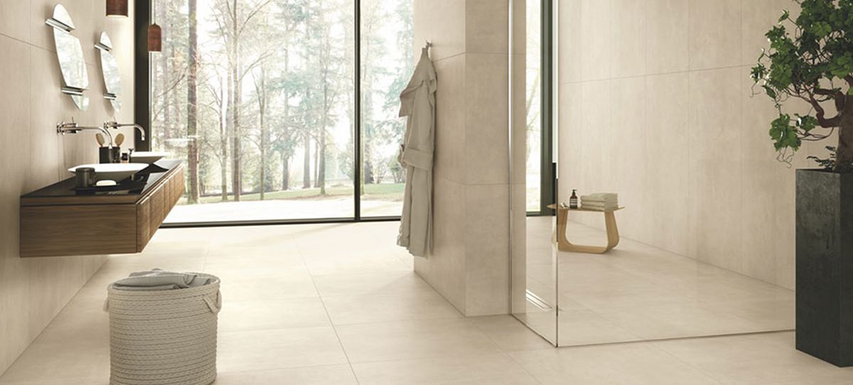 Des idées pour revêtir votre salle de bain avec le grès cérame.