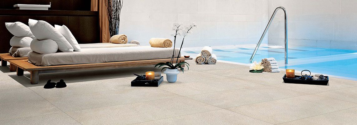 How to create a home spa with porcelain stoneware tiles