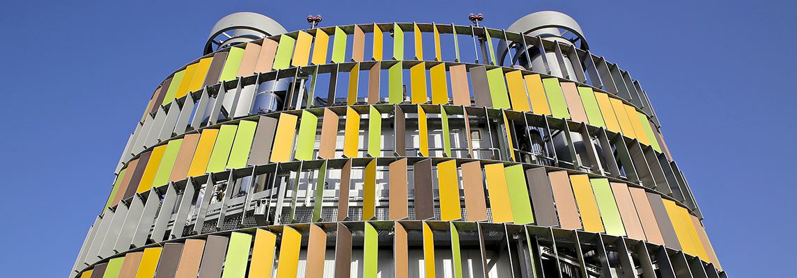 Un surprenant brise-soleil pour la nouvelle centrale de cogénération de Bologne