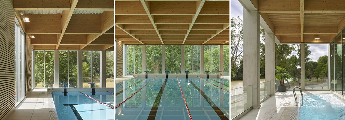 Casalgrande Padana tiles at the Païcherou wet leisure centre