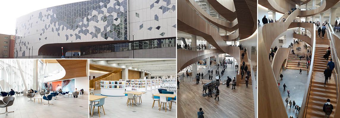 New Central Library: una futuristica agorà culturale